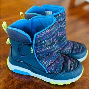 Merrell Kids Free Roam Puffer Snowboots , Big Kid Size 4